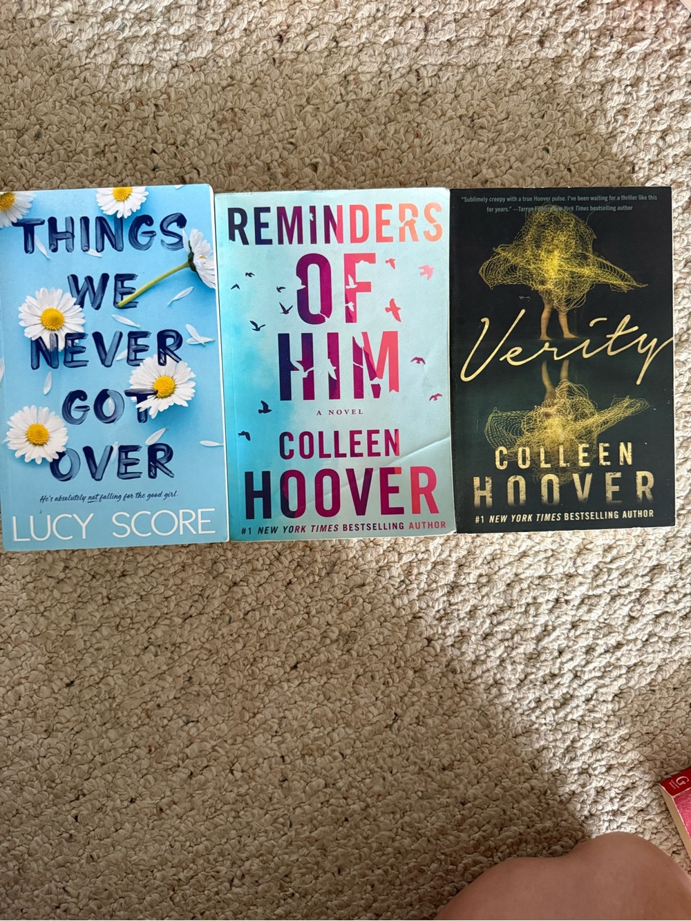Books. Bundle of 3 popular reads!